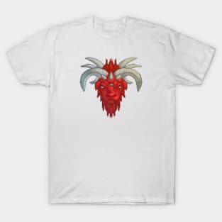 Red Demonic Argali T-Shirt